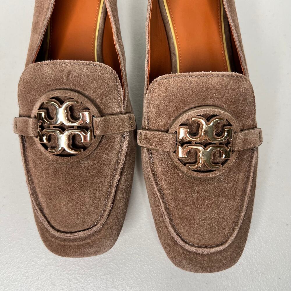 Tory Burch Miller Suede Loafers Size 7 - Picture 5 of 10